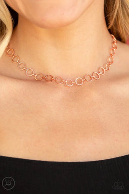 Roundabout Radiance Copper Choker