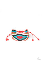 Load image into Gallery viewer, Beautifully Badlands Red Seed Bead Bracelet