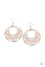 Load image into Gallery viewer, Petal Promenade Rose Gold Earrings