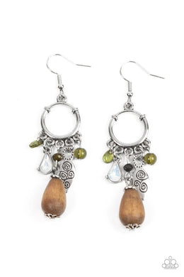 Bountiful Blessings Green Earrings