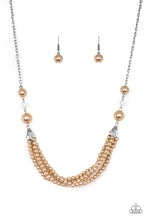 Load image into Gallery viewer, One Woman Show Brown Necklace