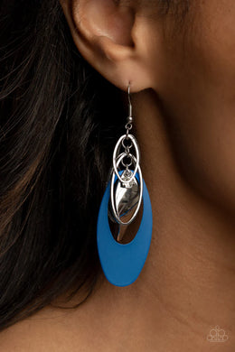 Ambitious Allure Blue Earrings