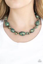 Load image into Gallery viewer, Gatherer Glamour Brass Necklace