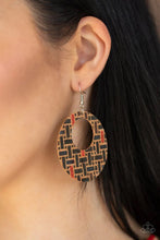 Load image into Gallery viewer, Put a Cork In It Black Earrings