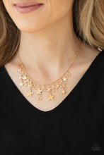 Load image into Gallery viewer, Stellar Stardom Gold Necklace