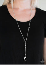 Load image into Gallery viewer, Out All Night Silver Lanyard