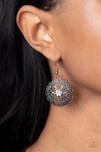Load image into Gallery viewer, Flower Shop Sparkle White Earrings