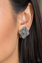 Load image into Gallery viewer, Royal Fandom Silver Clip On Earrings