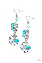 Load image into Gallery viewer, Seaside Catch Blue Earrings