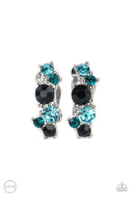 Load image into Gallery viewer, Cosmic Celebration Blue Clip On Earrings