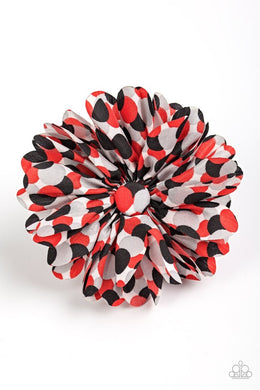 Tea Party Posh Multi/Red Hair Clip