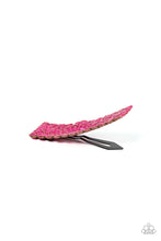 Load image into Gallery viewer, Shimmery Sequinista Pink Hair Clip