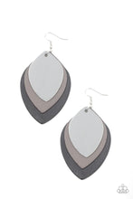Load image into Gallery viewer, Light as a Leather Black Earrings
