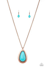 Load image into Gallery viewer, Badland to the Bone Copper Necklace