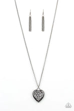Load image into Gallery viewer, Victorian Valentine Black Necklace