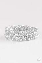 Load image into Gallery viewer, Classic Confidence Silver Coil Bracelet