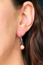 Load image into Gallery viewer, Ballroom Service Orange Necklace