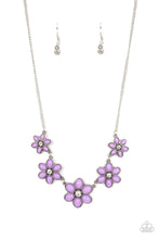 Load image into Gallery viewer, Prairie Party Purple Necklace