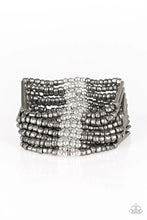 Load image into Gallery viewer, Rural Retreat Black Seed Bead Bracelet