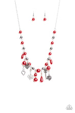 Load image into Gallery viewer, Renaissance Romance Red Necklace
