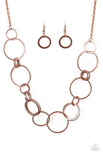 Load image into Gallery viewer, Follow the Ringleader Copper Necklace