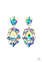 Load image into Gallery viewer, Galactic Go-Getter Multi Iridescence Post Earrings