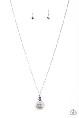 As For Me Blue Necklace