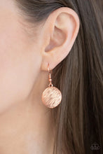 Load image into Gallery viewer, Stop and Reflect Copper Necklace