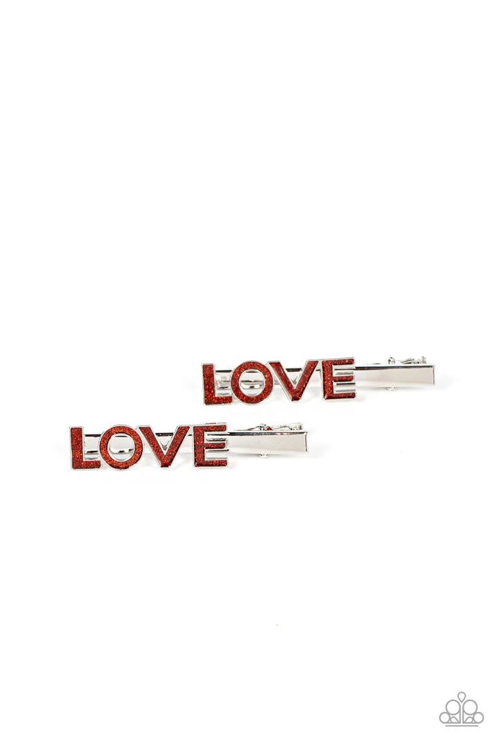 Adored Adornment Red Hair Clips