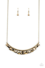 Load image into Gallery viewer, The Only Smoke Show in Town Brass Necklace