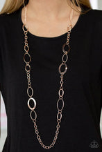 Load image into Gallery viewer, Chain Cadence Rose Gold Necklace