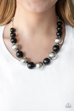 Load image into Gallery viewer, Floral Fusion Black Necklace