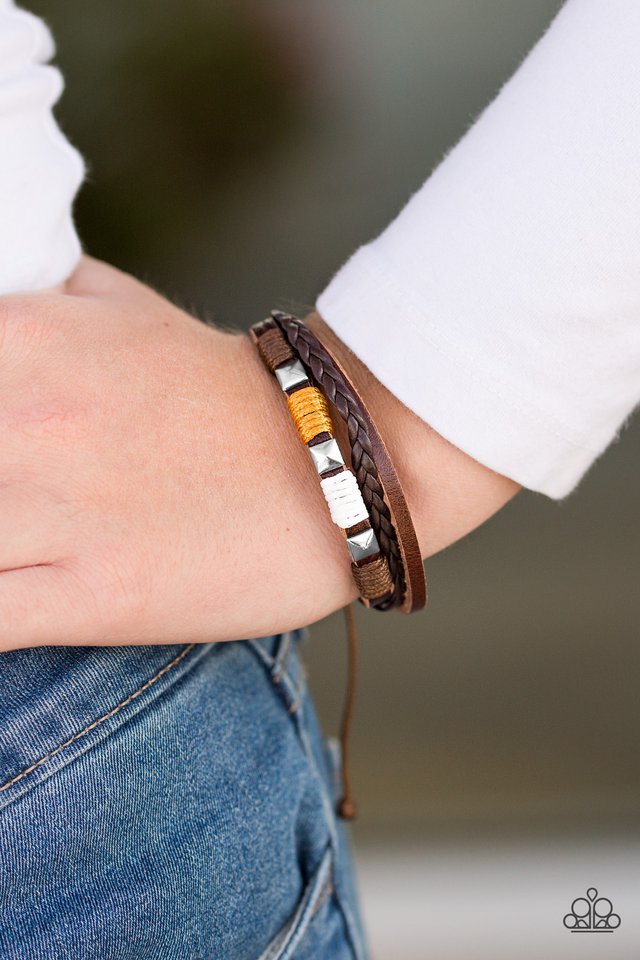 Wonderfully Wanderlust Orange Urban Bracelet