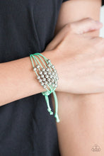 Load image into Gallery viewer, Without Skipping A Bead Green Urban Bracelet