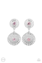 Load image into Gallery viewer, Life of the Garden Party Pink Clip On Earrings