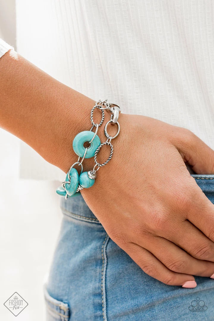 Absolutely Artisan Blue Bracelet