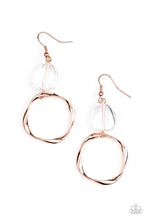 Load image into Gallery viewer, All Clear Copper Earrings