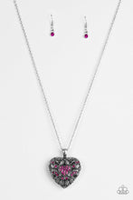 Load image into Gallery viewer, Heartless Heiress Pink Necklace