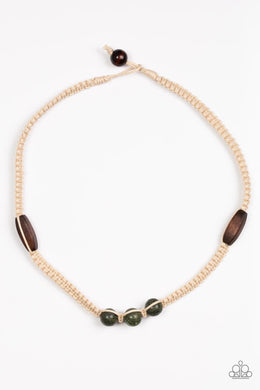 Stonemason Style Green Urban Necklace