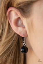 Load image into Gallery viewer, Floral Fusion Black Necklace