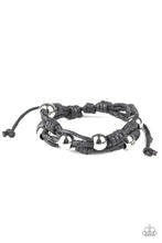 Load image into Gallery viewer, Tell It Hike It Is Black Urban Bracelet
