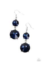 Load image into Gallery viewer, Sizzling Showcase Blue Earrings