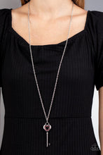 Load image into Gallery viewer, Unlock Your Heart Red Necklace