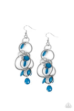 Load image into Gallery viewer, Dizzyingly Dreamy Blue Earrings