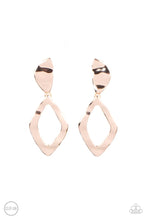 Load image into Gallery viewer, Industrial Gallery Rose Gold Clip On Earrings