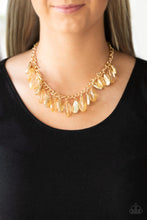 Load image into Gallery viewer, Fringe Fabulous Gold Necklace