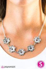 Load image into Gallery viewer, The Earth Laughs in Flowers Silver Necklace