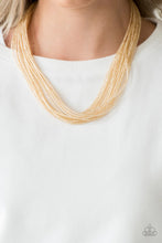 Load image into Gallery viewer, Wide Open Spaces Gold Seed Bead Necklace