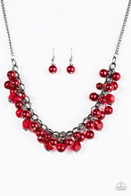 Load image into Gallery viewer, Time to Runway Red Necklace