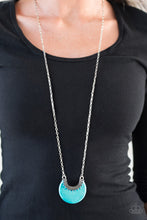 Load image into Gallery viewer, Mesa Moon Blue Necklace